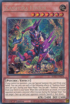Kashtira Fenrir - RA05-EN024-SCR - (V.3 - Secret Rare) 1st Edition