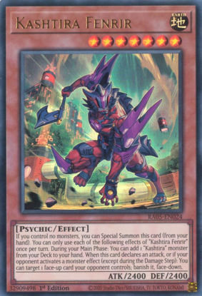 Kashtira Fenrir - RA05-EN024-UR - (V.2 - Ultra Rare) 1st Edition