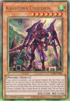 Kashtira Unicorn - RA05-EN025-UTR - (V.6 - Ultimate Rare) 1st Edition