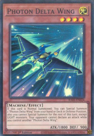 Photon Delta Wing - RA05-EN026-SR - (V.1 - Super Rare) 1st Edition