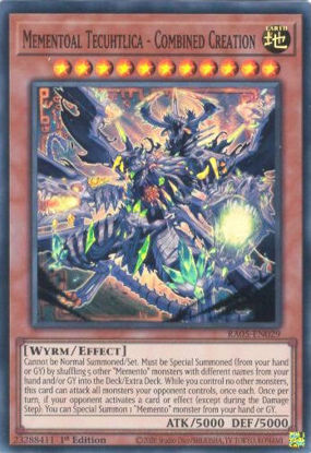 Mementoal Tecuhtlica - Combined Creation - RA05-EN029-SR - (V.1 - Super Rare) 1st Edition