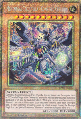 Mementoal Tecuhtlica - Combined Creation - RA05-EN029-STR - (V.7 - Starlight Rare) 1st Edition