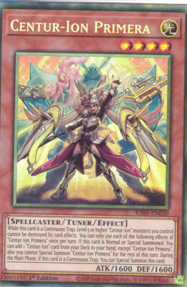 Centur-Ion Primera - RA05-EN030-CR - (V.5 - Collector's Rare) 1st Edition