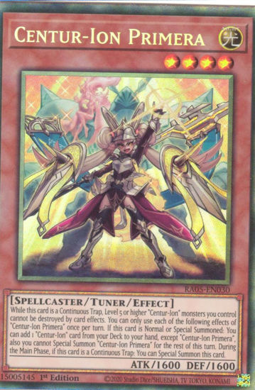 Centur-Ion Primera - RA05-EN030-CR - (V.5 - Collector's Rare) 1st Edition