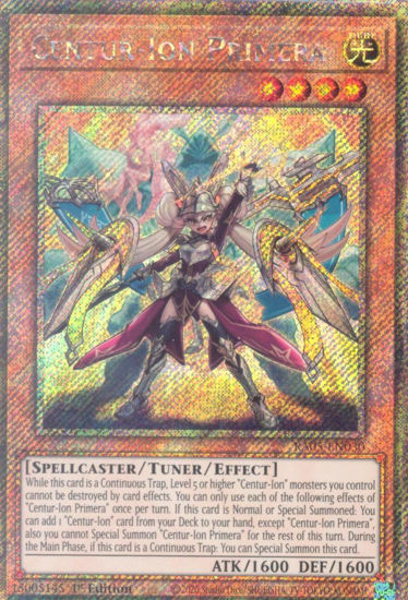 Centur-Ion Primera - RA05-EN030-PSR - (V.4 - Platinum Secret Rare) 1st Edition