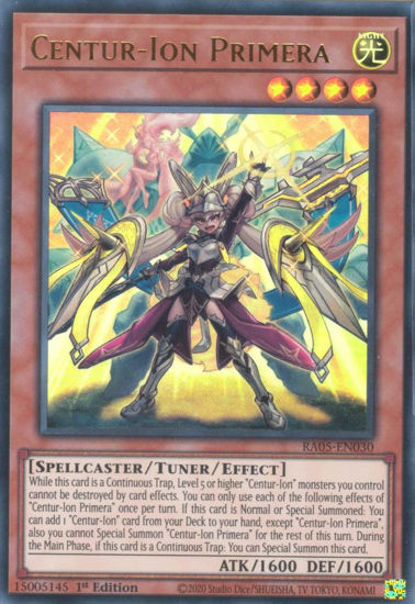 Centur-Ion Primera - RA05-EN030-UR - (V.2 - Ultra Rare) 1st Edition