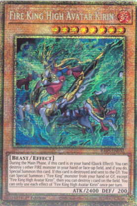 Fire King High Avatar Kirin - RA05-EN032-STR - (V.7 - Starlight Rare) 1st Edition