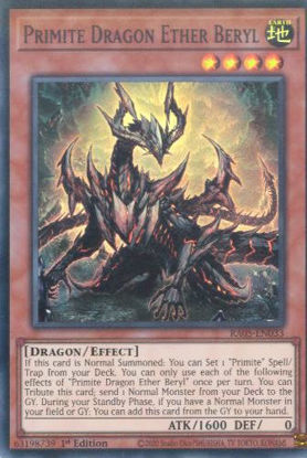 Primite Dragon Ether Beryl - RA05-EN033-SR - (V.1 - Super Rare) 1st Edition