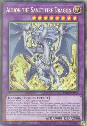 Albion the Sanctifire Dragon - RA05-EN037-CR - (V.5 - Collector's Rare) 1st Edition