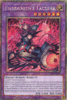 Fiendsmith's Lacrima - RA05-EN038-PSR - (V.4 - Platinum Secret Rare) 1st Edition