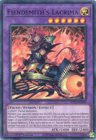 Fiendsmith's Lacrima - RA05-EN038-SR - (V.1 - Super Rare) 1st Edition