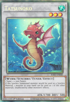 Tatsunoko - RA05-EN040-CR - (V.5 - Collector's Rare) 1st Edition