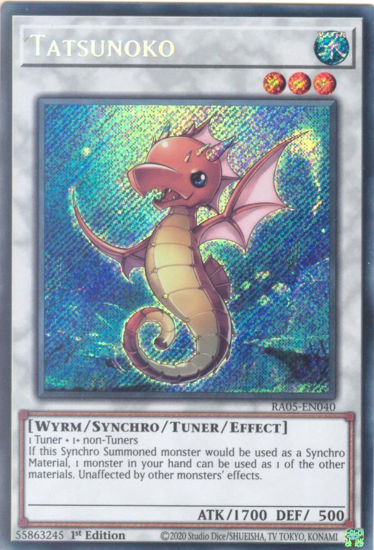 Tatsunoko - RA05-EN040-SCR - (V.3 - Secret Rare) 1st Edition