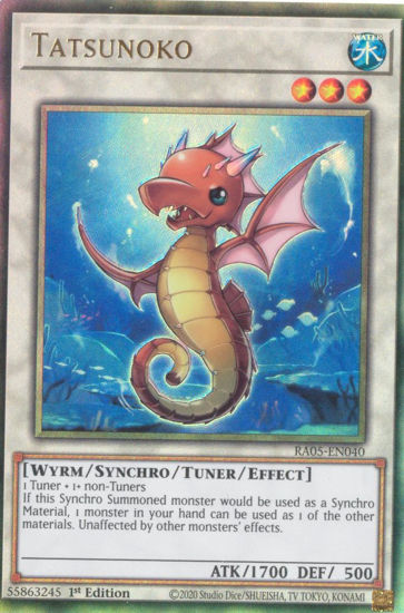 Tatsunoko - RA05-EN040-UTR - (V.6 - Ultimate Rare) 1st Edition