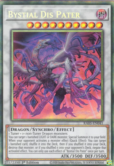 Bystial Dis Pater - RA05-EN041-CR - (V.5 - Collector's Rare) 1st Edition