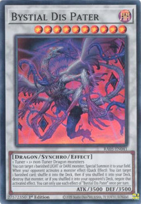 Bystial Dis Pater - RA05-EN041-SR - (V.1 - Super Rare) 1st Edition