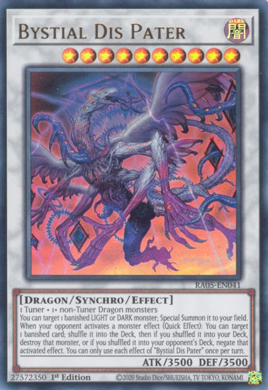 Bystial Dis Pater - RA05-EN041-UR - (V.2 - Ultra Rare) 1st Edition