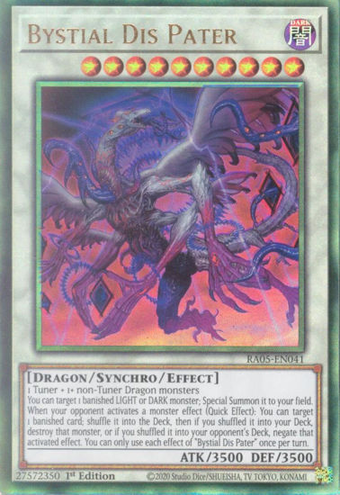 Bystial Dis Pater - RA05-EN041-UTR - (V.6 - Ultimate Rare) 1st Edition