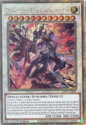 Despian Luluwalilith - RA05-EN042-PSR - (V.4 - Platinum Secret Rare) 1st Edition