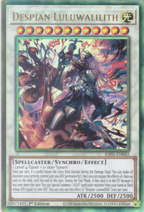 Despian Luluwalilith - RA05-EN042-UTR - (V.6 - Ultimate Rare) 1st Edition