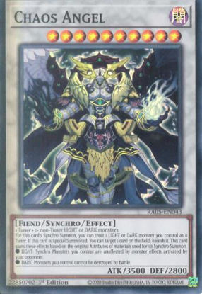Chaos Angel - RA05-EN043-SR - (V.1 - Super Rare) 1st Edition