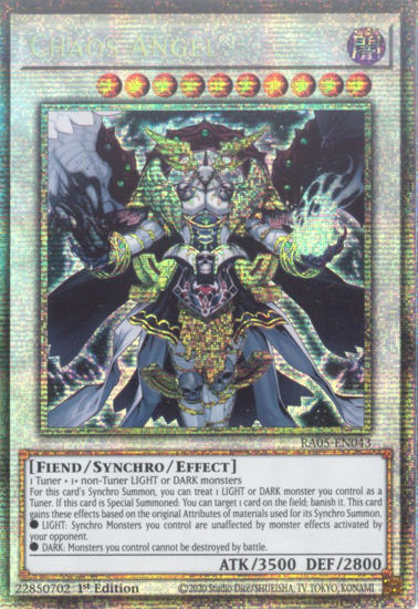Chaos Angel - RA05-EN043-STR - (V.7 - Starlight Rare) 1st Edition