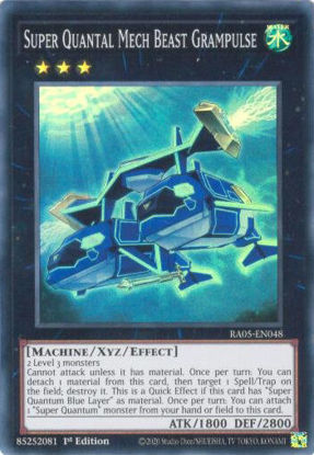 Super Quantal Mech Beast Grampulse - RA05-EN048-SR - (V.1 - Super Rare) 1st Edition