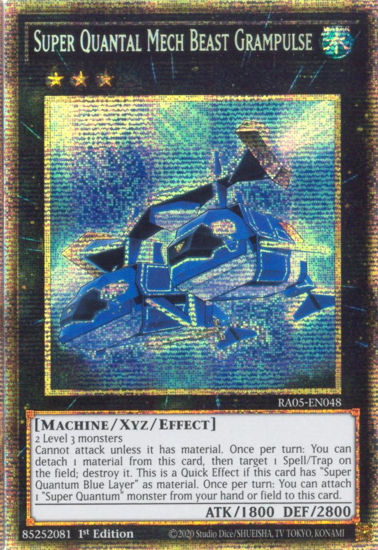 Super Quantal Mech Beast Grampulse - RA05-EN048-STR - (V.7 - Starlight Rare) 1st Edition