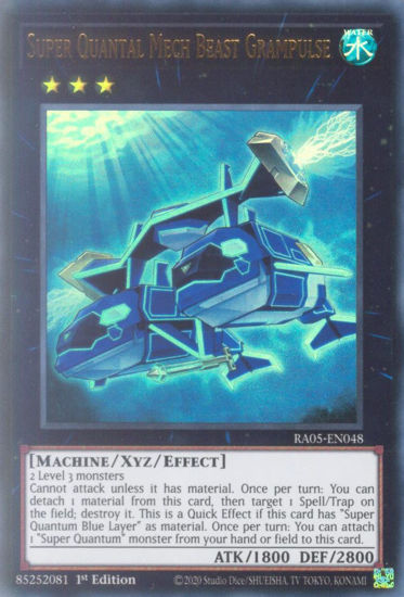 Super Quantal Mech Beast Grampulse - RA05-EN048-UR - (V.2 - Ultra Rare) 1st Edition