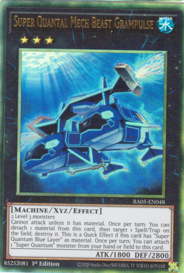 Super Quantal Mech Beast Grampulse - RA05-EN048-UTR - (V.6 - Ultimate Rare) 1st Edition