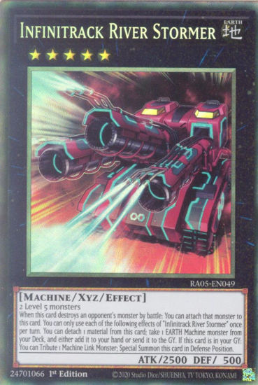 Infinitrack River Stormer - RA05-EN049-CR - (V.5 - Collector's Rare) 1st Edition