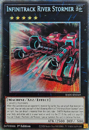 Infinitrack River Stormer - RA05-EN049-STR - (V.7 - Starlight Rare) 1st Edition