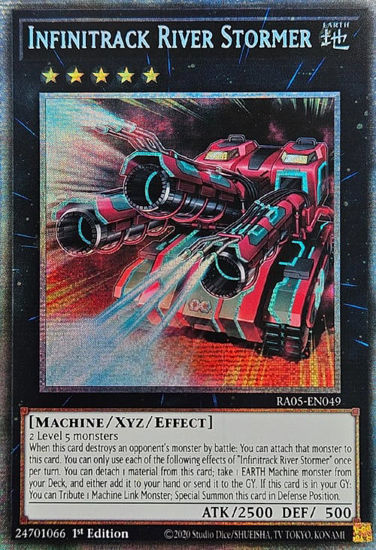 Infinitrack River Stormer - RA05-EN049-STR - (V.7 - Starlight Rare) 1st Edition