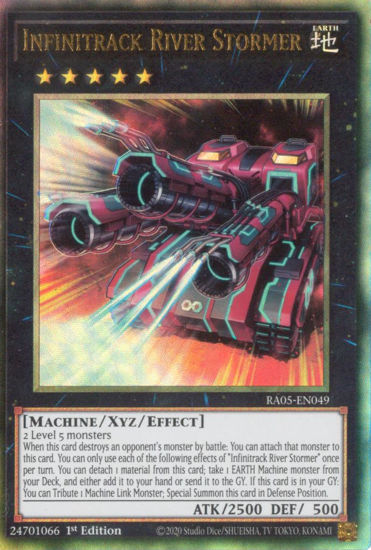 Infinitrack River Stormer - RA05-EN049-UTR - (V.6 - Ultimate Rare) 1st Edition