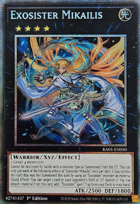 Exosister Mikailis - RA05-EN050-STR - (V.7 - Starlight Rare) 1st Edition