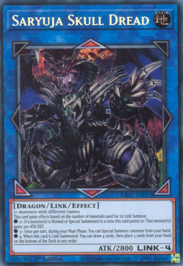 Saryuja Skull Dread - RA05-EN053-SCR - (V.3 - Secret Rare) 1st Edition