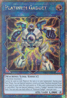 Platinum Gadget - RA05-EN054-PSR - (V.4 - Platinum Secret Rare) 1st Edition