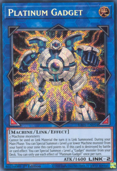 Platinum Gadget - RA05-EN054-SCR - (V.3 - Secret Rare) 1st Edition