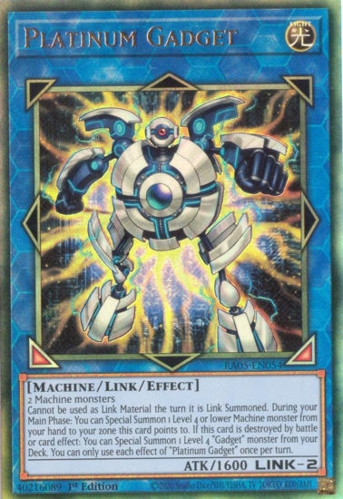 Platinum Gadget - RA05-EN054-UTR - (V.6 - Ultimate Rare) 1st Edition