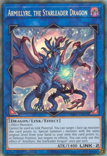 Armillyre, the Starleader Dragon - RA05-EN055-CR - (V.5 - Collector's Rare) 1st Edition