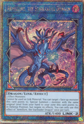 Armillyre, the Starleader Dragon - RA05-EN055-PSR - (V.4 - Platinum Secret Rare) 1st Edition