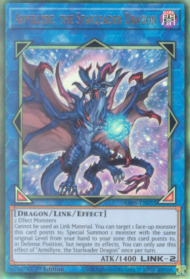 Armillyre, the Starleader Dragon - RA05-EN055-UTR - (V.6 - Ultimate Rare) 1st Edition