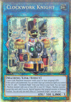 Clockwork Knight - RA05-EN058-STR - (V.7 - Starlight Rare) 1st Edition