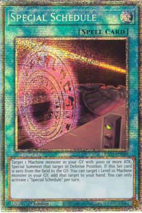 Special Schedule - RA05-EN060-STR - (V.7 - Starlight Rare) 1st Edition