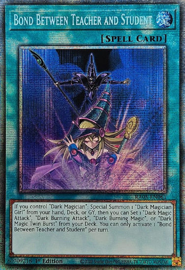 Bond Between Teacher and Student - RA05-EN061-STR - (V.7 - Starlight Rare) 1st Edition