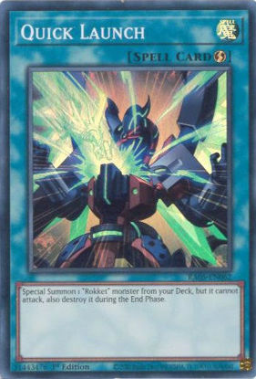 Quick Launch - RA05-EN062-SR - (V.1 - Super Rare) 1st Edition