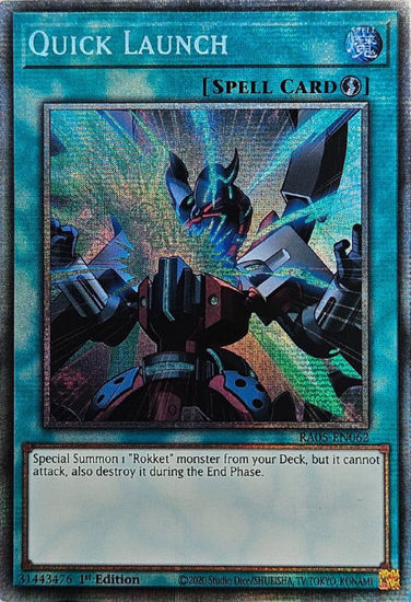 Quick Launch - RA05-EN062-STR - (V.7 - Starlight Rare) 1st Edition
