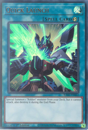 Quick Launch - RA05-EN062-UR - (V.2 - Ultra Rare) 1st Edition