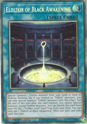 Eldlixir of Black Awakening - RA05-EN065-CR - (V.5 - Collector's Rare) 1st Edition