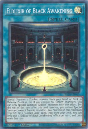 Eldlixir of Black Awakening - RA05-EN065-SR - (V.1 - Super Rare) 1st Edition